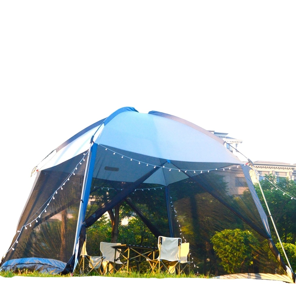 Multi-Person Beach Camping Picnic Cooking Tent Beach Portable Awning Canopy Outdoor Mesh Pergola Sunshade Ai23121